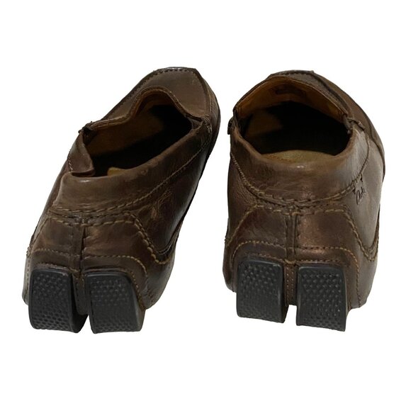 Clarks Ashmont Driving Loafers Mens Size 12 Brown - Picture 3 of 8